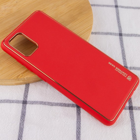 Кожаный чехол Xshield для Samsung Galaxy A04s, Красный / Red