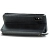 Шкіряний чохол книжка GETMAN Cubic (PU) для Xiaomi Redmi 9A, Чорний