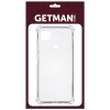 TPU чохол GETMAN Ease logo посилені кути для Xiaomi Redmi 9C, Безбарвний (прозорий)