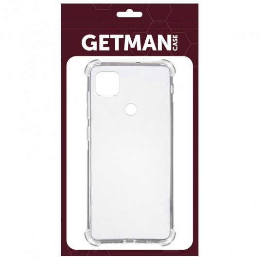 TPU чохол GETMAN Ease logo посилені кути для Xiaomi Redmi 9C Безбарвний (прозорий) - зображення 1 