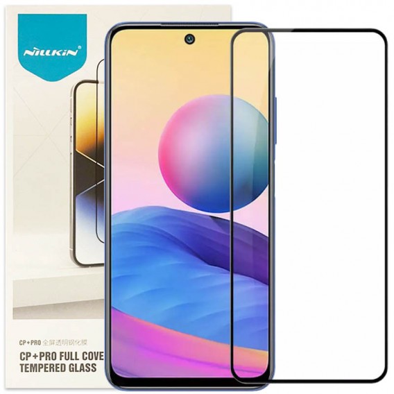 Захисне скло Nillkin (CP+PRO) для Xiaomi Redmi Note 10 / Note 10s / Note 11 / Note 11s / Poco M5s, Чорний