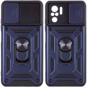 Ударопрочный чехол Camshield Serge Ring для Xiaomi Redmi Note 10/Note 10s/Poco M5s, Синий