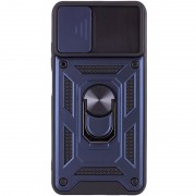 Ударопрочный чехол Camshield Serge Ring для Xiaomi Redmi Note 10/Note 10s/Poco M5s, Синий