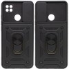 Ударостійкий чохол Camshield Serge Ring для Xiaomi Redmi 9C / Redmi 10A, Чорний