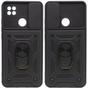 Ударостійкий чохол Camshield Serge Ring для Xiaomi Redmi 9C / Redmi 10A Чорний