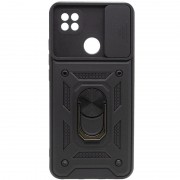 Ударостійкий чохол Camshield Serge Ring для Xiaomi Redmi 9C / Redmi 10A, Чорний