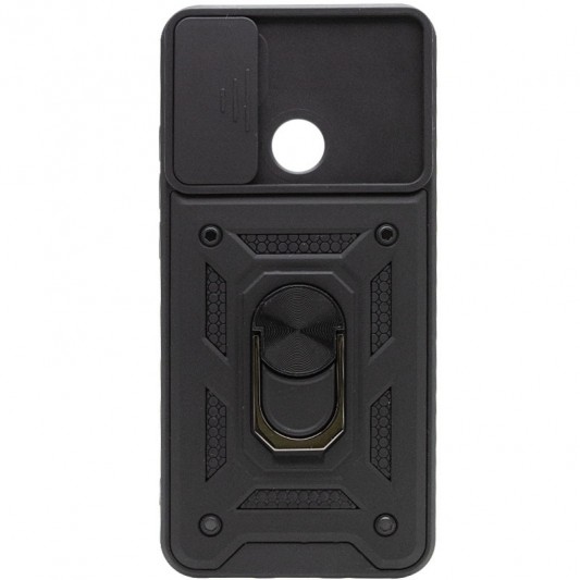Ударостійкий чохол Camshield Serge Ring для Xiaomi Redmi 9C / Redmi 10A Чорний - зображення 2 