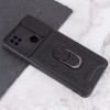 Ударостійкий чохол Camshield Serge Ring для Xiaomi Redmi 9C / Redmi 10A, Чорний
