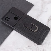 Ударостійкий чохол Camshield Serge Ring для Xiaomi Redmi 9C / Redmi 10A, Чорний