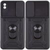 Ударостійкий чохол Camshield Serge Ring для Xiaomi Redmi 9A, Чорний