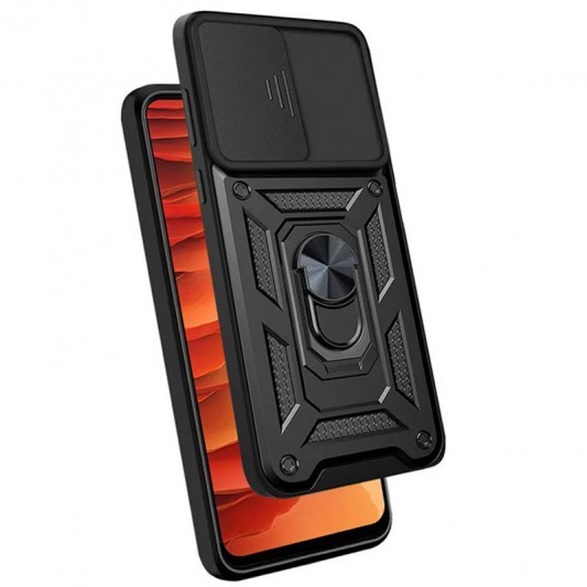 Ударостійкий чохол Camshield Serge Ring для Xiaomi Redmi 9A Чорний - зображення 3 