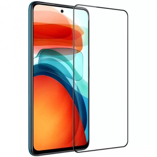 Захисне скло Nillkin (CP+PRO) для Xiaomi Redmi Note 10 Pro 5G / Poco X3 GT Чорний - зображення 4 