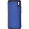 Чохол Silicone Cover Lakshmi Full Camera (A) для Xiaomi Redmi 9A, Синій / Midnight Blue