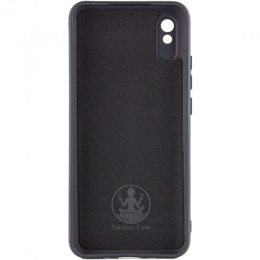 Чохол Silicone Cover Lakshmi Full Camera (A) для Xiaomi Redmi 9A Чорний / Black - зображення 1 
