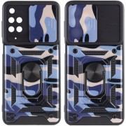 Ударостійкий чохол Camshield Serge Ring Camo для Xiaomi Redmi 10, Фіолетовий / Army Purple