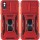 Ударостійкий чохол Camshield Army Ring для Xiaomi Redmi 9A Червоний / Red