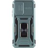 Ударостійкий чохол Camshield Army Ring для Xiaomi Redmi 9A, Зелений / Light Green