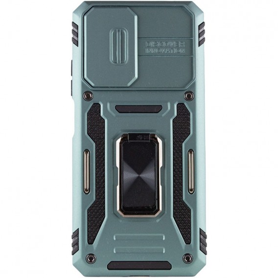 Ударостійкий чохол Camshield Army Ring для Xiaomi Redmi 9A, Зелений / Light Green