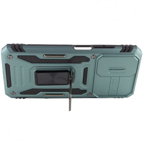 Ударостійкий чохол Camshield Army Ring для Xiaomi Redmi 9A, Зелений / Light Green