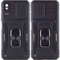Ударостійкий чохол Camshield Army Ring для Xiaomi Redmi 9A Чорний / Black