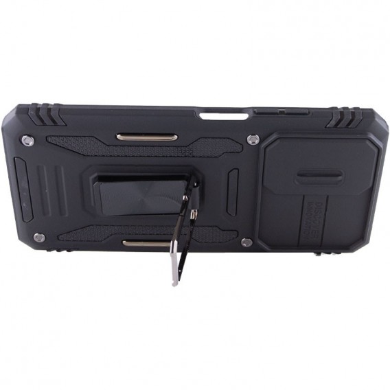 Ударостійкий чохол Camshield Army Ring для Xiaomi Redmi 9A, Чорний / Black