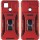 Ударостійкий чохол Camshield Army Ring для Xiaomi Redmi 9C / 10A Червоний / Red