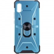 Ударопрочный чехол Pathfinder Ring для Xiaomi Redmi 9A Голубой / Light Blue