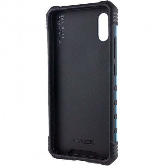 Ударостійкий чохол Pathfinder Ring для Xiaomi Redmi 9A Блакитний / Light Blue - зображення 2 