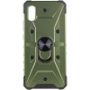 Ударопрочный чехол Pathfinder Ring для Xiaomi Redmi 9A, Зеленый / Army Green