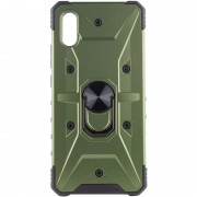 Ударопрочный чехол Pathfinder Ring для Xiaomi Redmi 9A Зеленый / Army Green