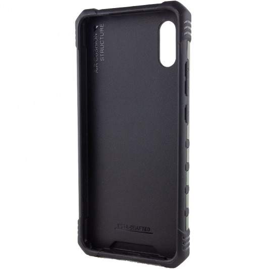 Ударопрочный чехол Pathfinder Ring для Xiaomi Redmi 9A Зеленый / Army Green - изображение 2