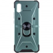 Ударопрочный чехол Pathfinder Ring для Xiaomi Redmi 9A Зеленый / Green
