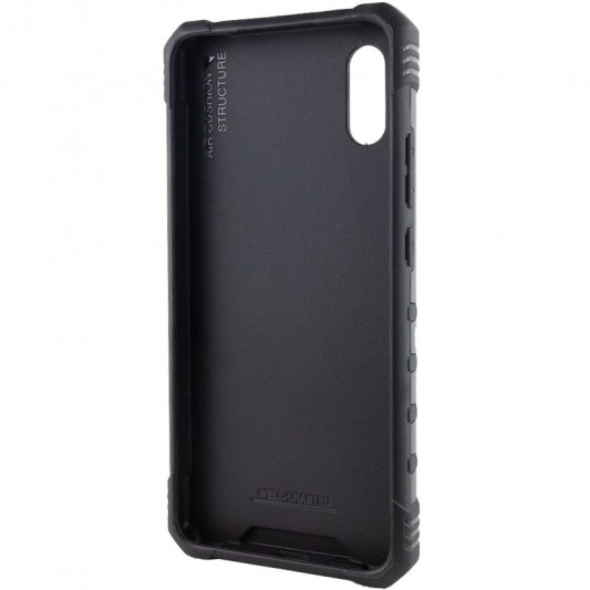 Ударопрочный чехол Pathfinder Ring для Xiaomi Redmi 9A Черный / Black - изображение 2