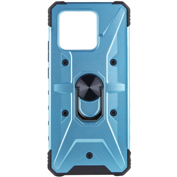 Ударостійкий чохол Pathfinder Ring для Xiaomi Redmi 10C / Poco C40, Блакитний / Light Blue