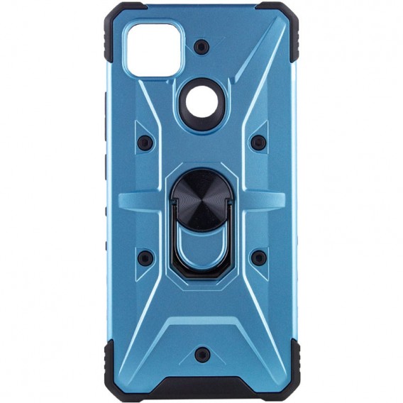 Ударостійкий чохол Pathfinder Ring для Xiaomi Redmi 9C / 10A, Блакитний / Light Blue