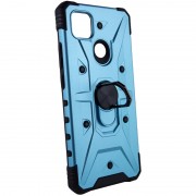 Ударопрочный чехол Pathfinder Ring для Xiaomi Redmi 9C/10A, Голубой/Light Blue