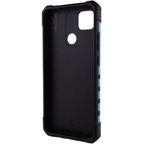 Ударостійкий чохол Pathfinder Ring для Xiaomi Redmi 9C / 10A, Блакитний / Light Blue