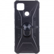 Ударопрочный чехол Pathfinder Ring для Xiaomi Redmi 9C / 10A Черный / Black