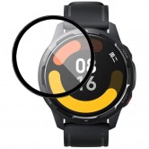 Полімерна плівка 3D (full glue) (тех.пак) для Xiaomi Watch S1 Active Чорний Полімерна плівка 3D (full glue) (тех.пак) для Xiaomi Watch S1 Active Чорний