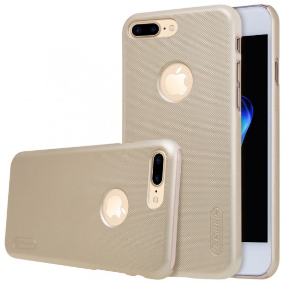 Чехол для iPhone 7 plus / 8 plus (5.5") - Nillkin Matte (+ пленка), Золотой