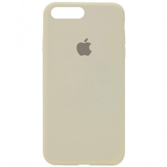 Чохол Silicone Case Full Protective (AA) для Apple iPhone 7 plus / 8 plus (5.5") Бежевий / Antique White