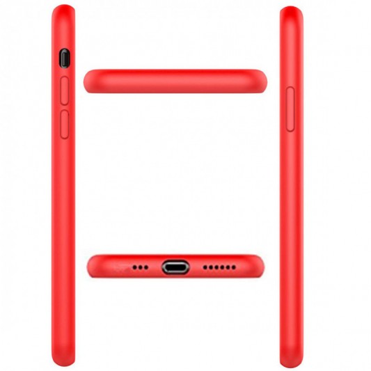 Чохол Silicone Case Full Protective (AA) для Apple iPhone 7 plus / 8 plus (5.5") Червоний / Red - зображення 2 