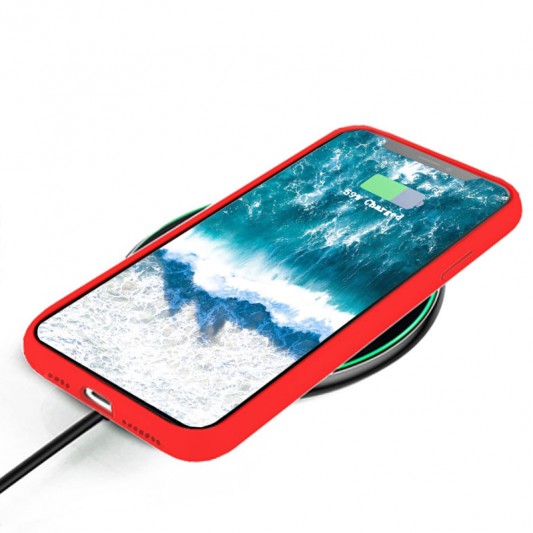 Чохол Silicone Case Full Protective (AA) для Apple iPhone 7 plus / 8 plus (5.5") Червоний / Red - зображення 3 