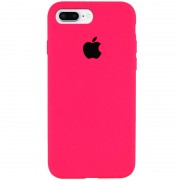Чохол Silicone Case Full Protective (AA) для Apple iPhone 7 plus / 8 plus (5.5") Рожевий / Barbie pink