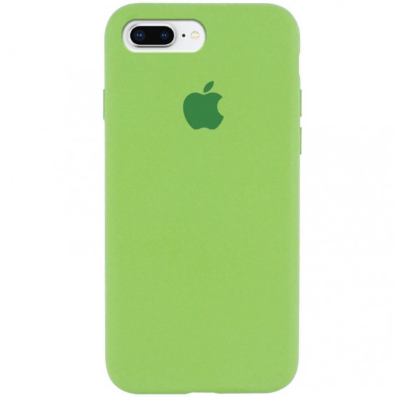 Чохол Silicone Case Full Protective (AA) для Apple iPhone 7 plus / 8 plus (5.5") М'ятний / Mint