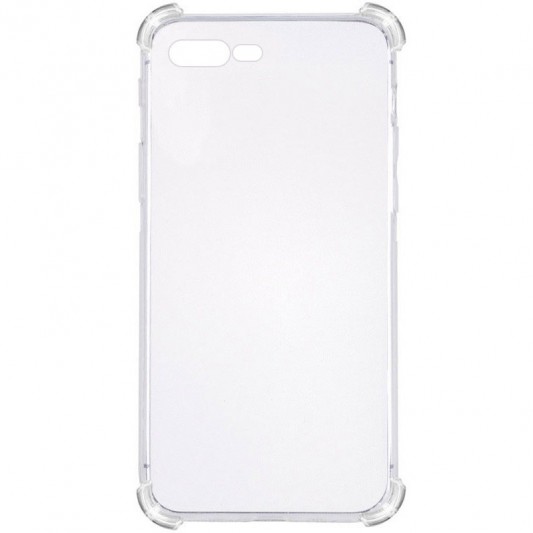 TPU чехол GETMAN Ease logo усиленные углы для Apple iPhone 7 plus / 8 plus (5.5") Бесцветный (прозрачный)
