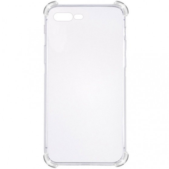 TPU чохол GETMAN Ease logo посилені кути для Apple iPhone 7 plus / 8 plus (5.5") Безбарвний (прозорий)