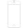 Захисне скло SKLO 5D (тех.пак) для Apple iPhone 7 plus / 8 plus (5.5") Білий / Біла підкладка