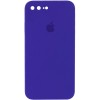 Чехол для iPhone 7 plus / 8 plus (5.5") - Silicone Case Square Full Camera Protective (AA), Фиолетовый / Ultra Violet