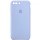 Чохол Silicone Case Square Full Camera Protective (AA) для Apple iPhone 7 plus / 8 plus (5.5") Блакитний / Lilac Blue